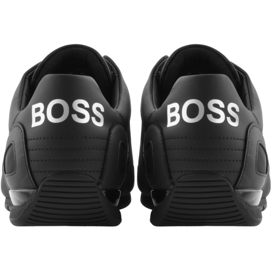 Alternative Image for ProductBOSS HUGO BOSS Saturn Lowp Trainers Black2